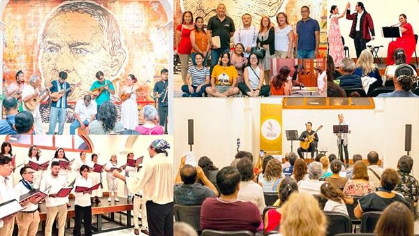 REALIZAN PRESENTACIONES DE FOLKLORE, SON JAROCHO Y MÚSICA INTERNACIONAL