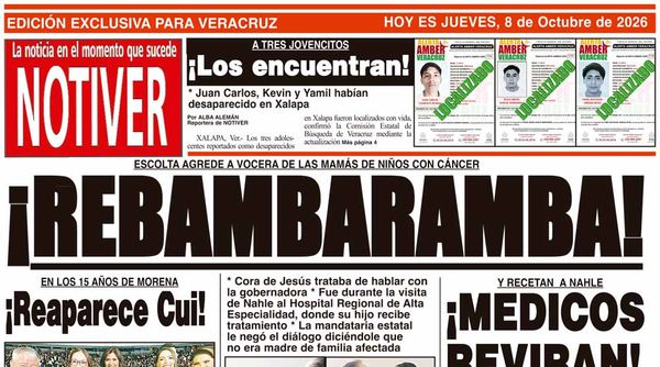 LA PORTADA - JUEVES 8 DE OCTUBRE 2026