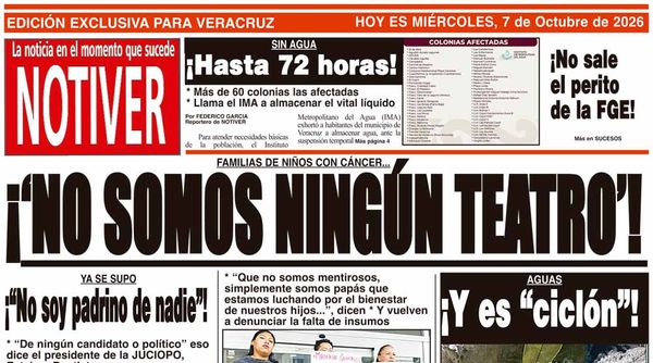 LA PORTADA - MIÉRCOLES 7 DE OCTUBRE 2026