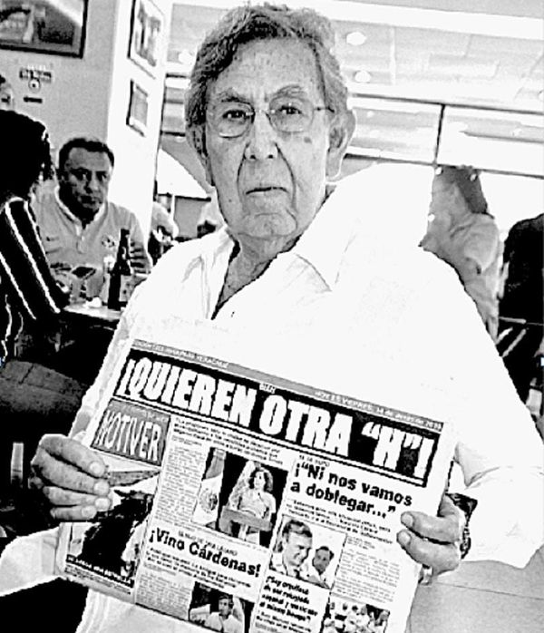 ¡ERA UN HISTÓRICO! - MUERE CUAUHTÉMOC CÁRDENAS