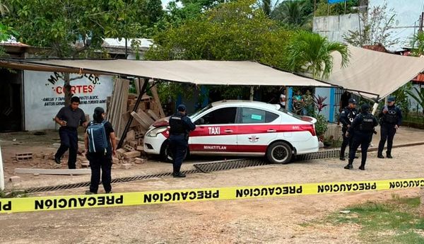 ¡MASACRAN A TAXISTA! - LOS AGRESORES LOS ASESINARON A BALAZOS EN MAPACHAPA