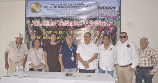 ¡ASAMBLEA DE LA ASOCIACIÓN DE BÉISBOL!