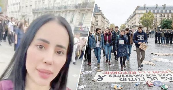 ¡SANDRA CUEVAS CONVOCA MARCHA EN FRANCIA!