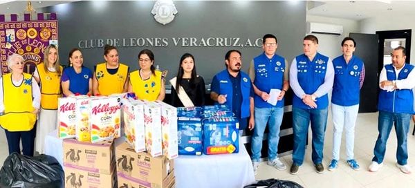 CLUB DE LEONES VERACRUZ REAFIRMA SU COMPROMISO CON AMANC
