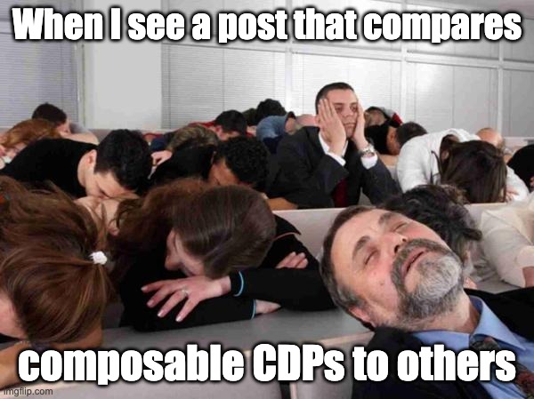 composable vs packaged cdp discussions