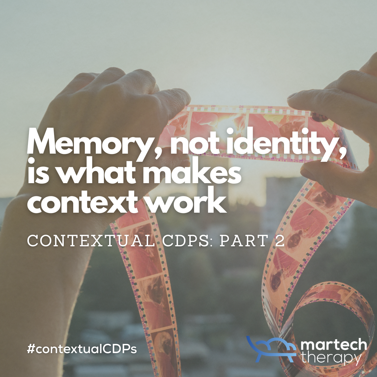 Contextual CDPs: Memory, not identity, is what makes context work