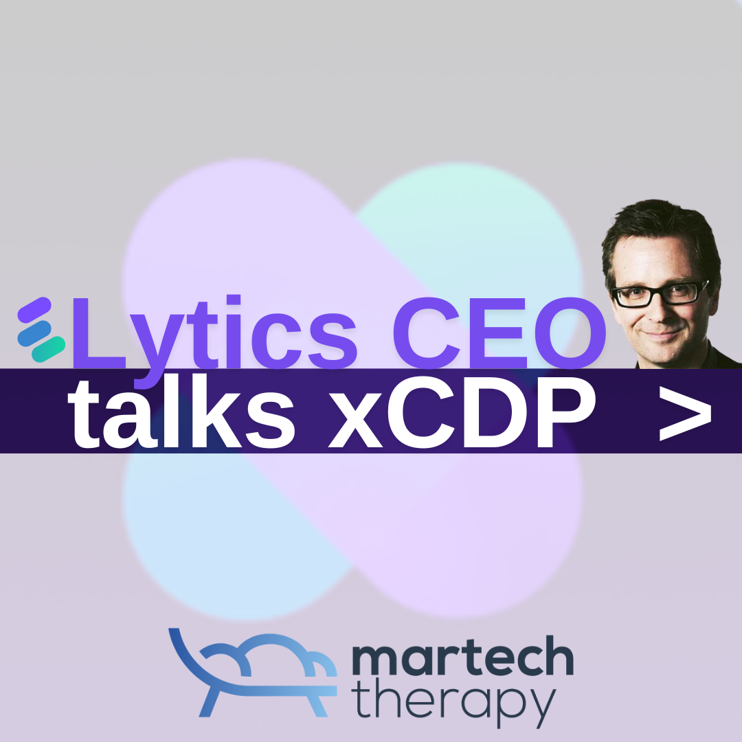 Lytics CEO talk XCDP, real-time user profile data at your fingertips