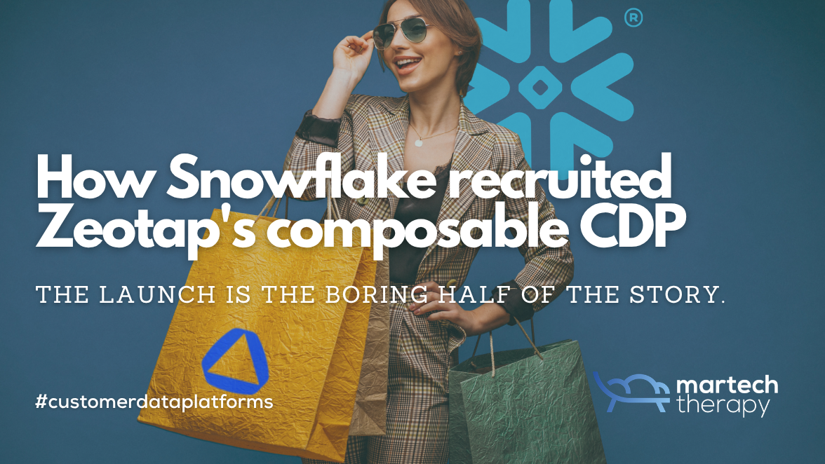 How Snowflake recruited Zeotap's composable CDP