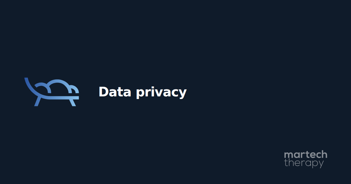 Data privacy