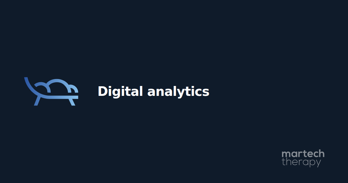 Digital analytics