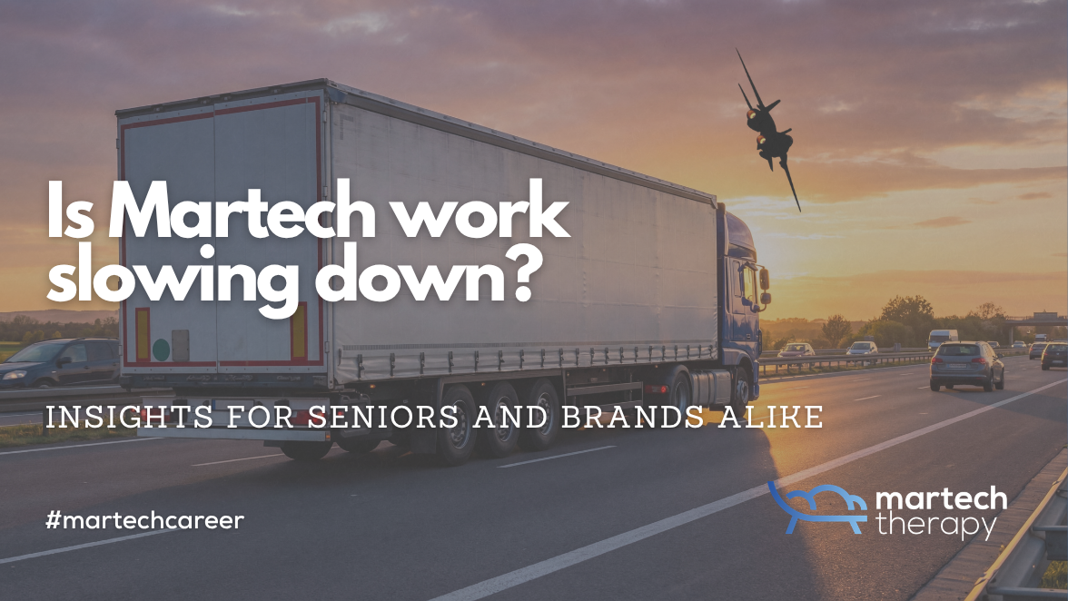 Is Martech work slowing down?