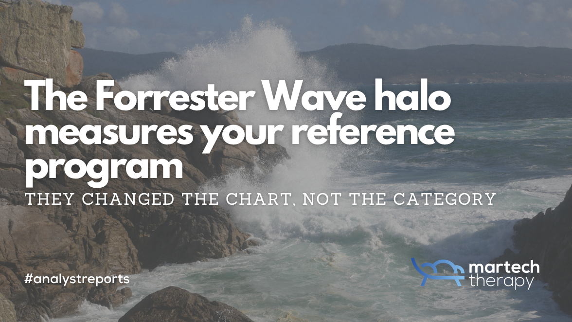 The Forrester Wave halo measures your reference program