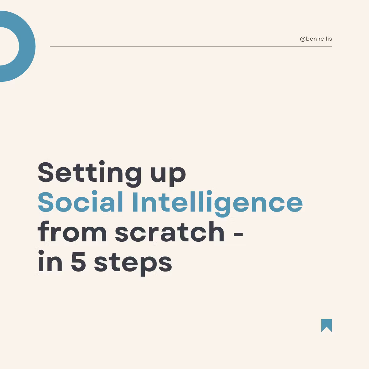 Setting up Social Intelligence from Scratch Feature Image