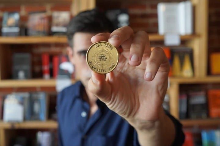 Cherishing Every Moment: The Tempus Fugit Medallion as a Father's Keepsake