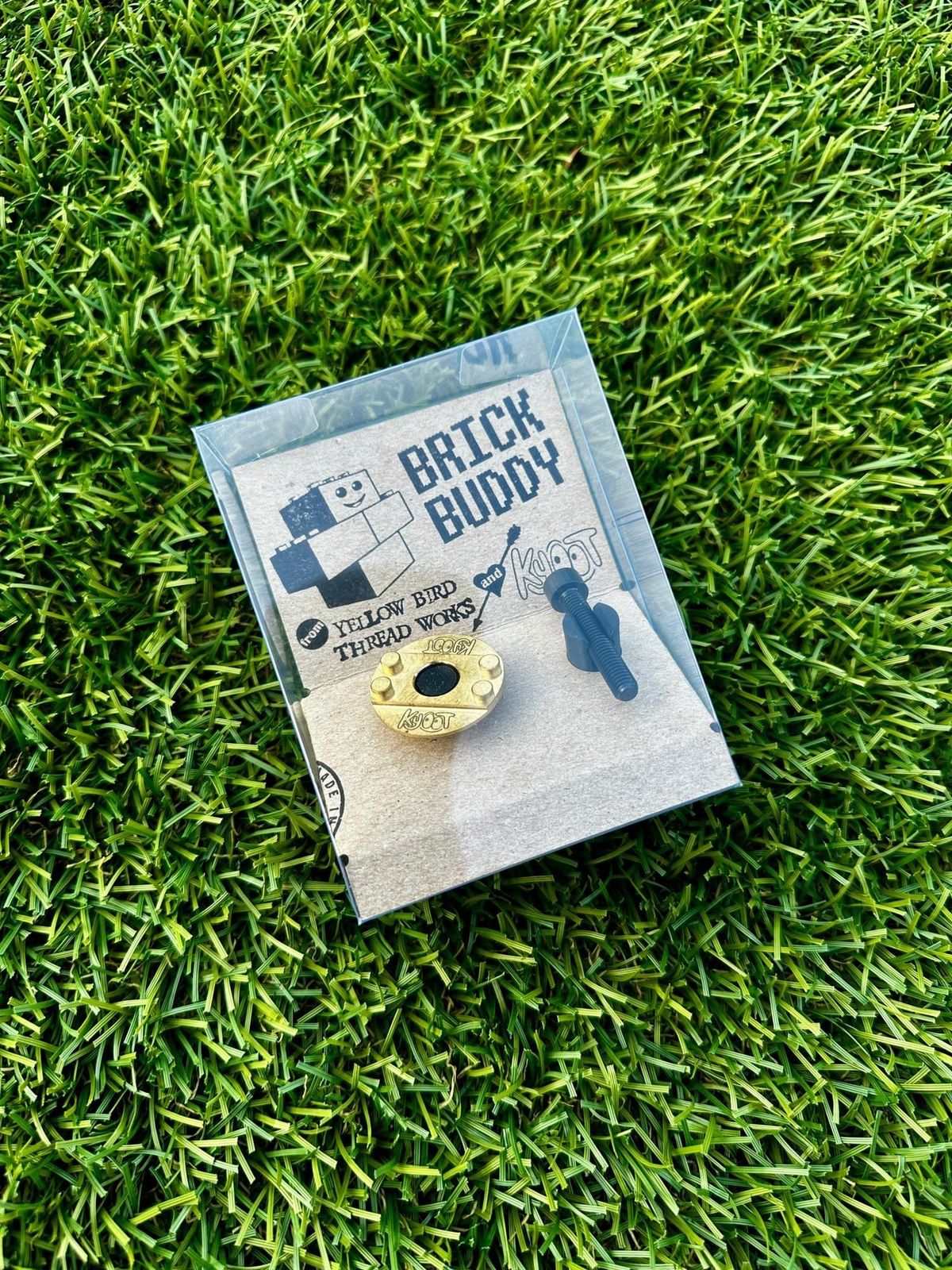 The Brick Buddy: A Playful Touch for Your Bike's Headset