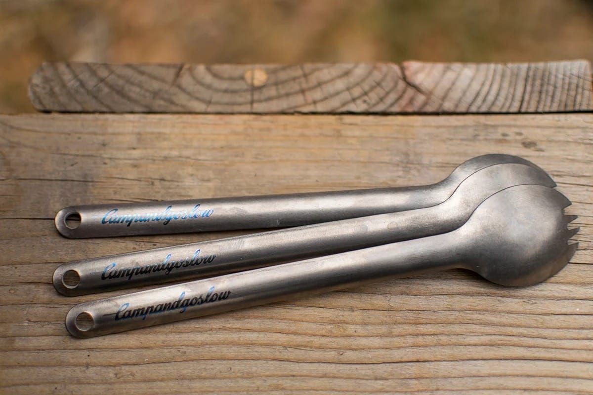 Laterally Stiff, Vertically Compliant: A Titanium Spork Story