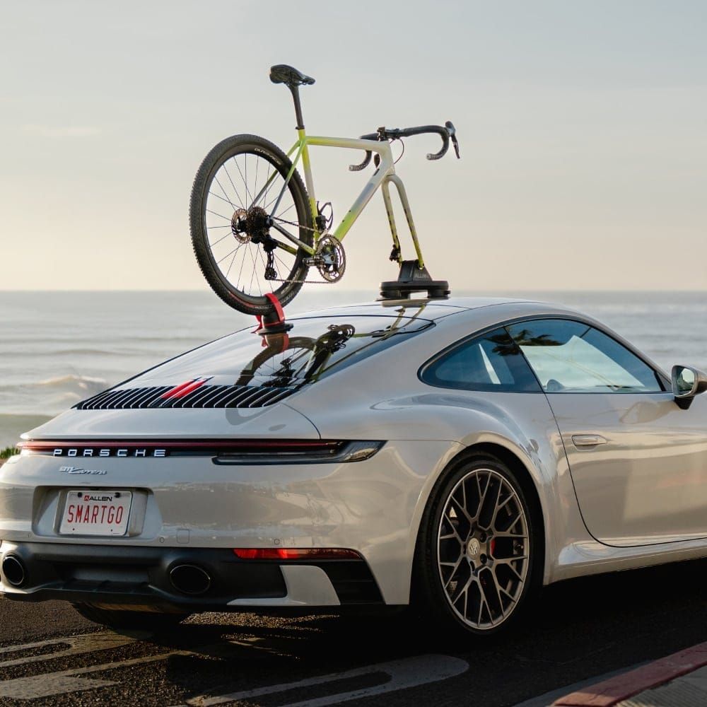 Allen's Smart Suction Go: A Bike Rack That Texts You Before It Fails