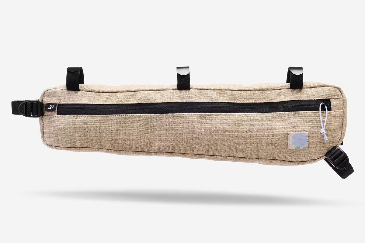 Decathlon Made a Bikepacking Bag From European Flax Instead of Plastic