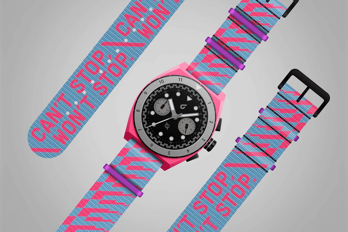 Worn & Wound's 2026 Ride to Conquer Cancer Watch: Pink Cerakote, Black Dial, $399