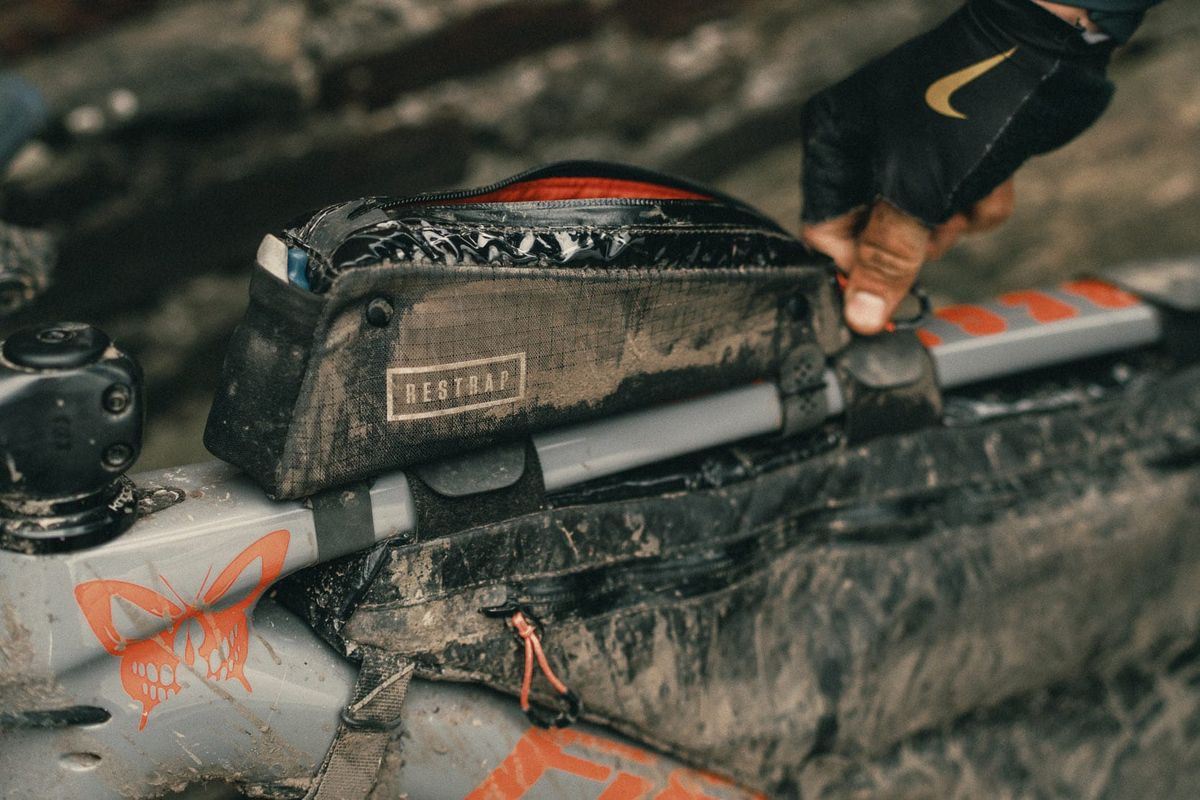 Restrap's New Race Gear: An Aero Top Tube Bag and a 215g Hydration Vest