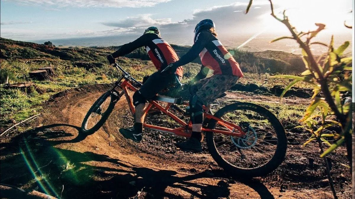 Tandem Downhill - A Short Mountain Bike Film
