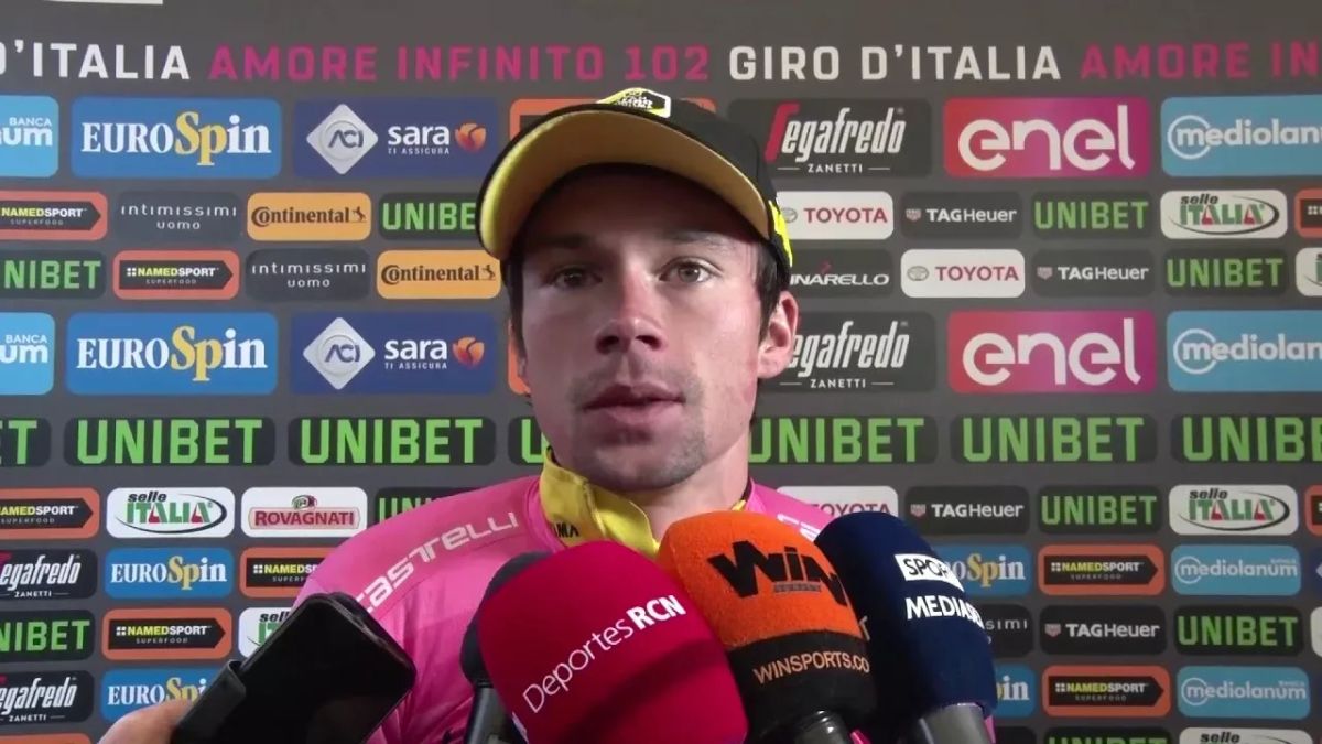 Roglic Displays the Importance of Post Ride Nutrition