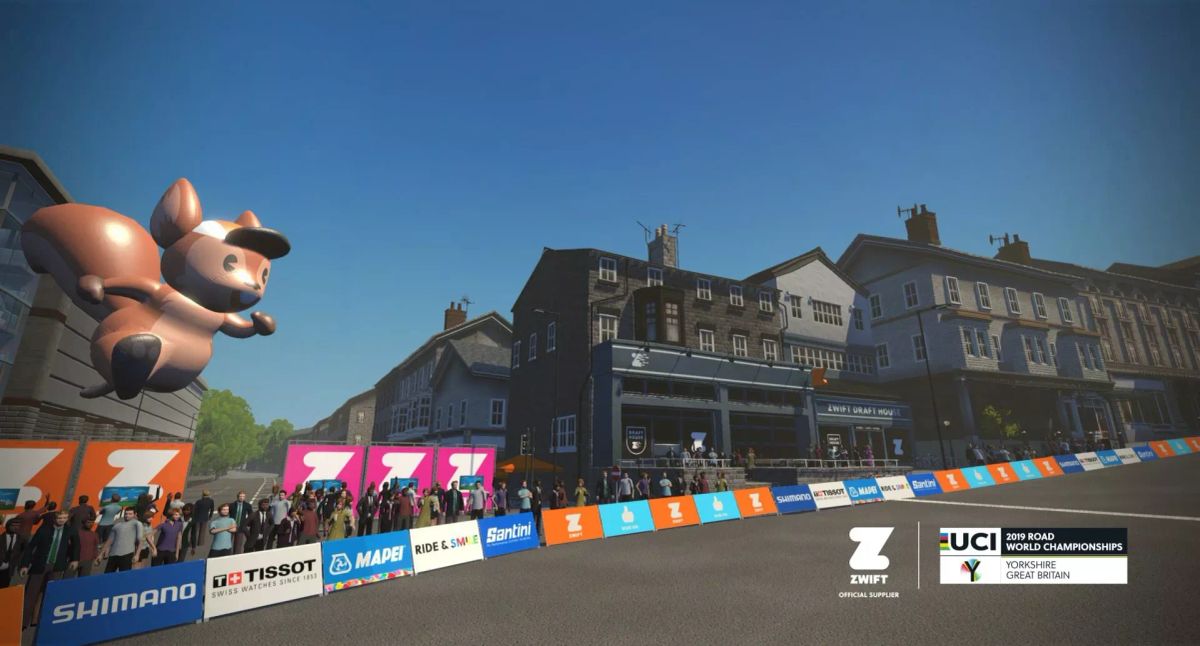 Zwift Launching Virtual Yorkshire World Championships Course