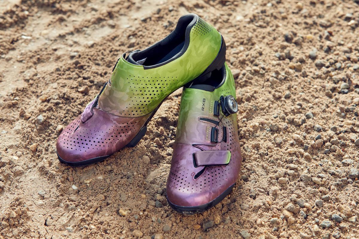 Shimano RX8 “Cactus Berry” Gravel Race Shoes
