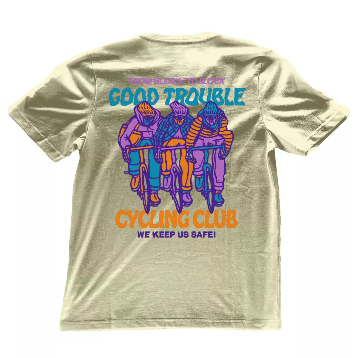 Good Trouble Cycling Club Tee