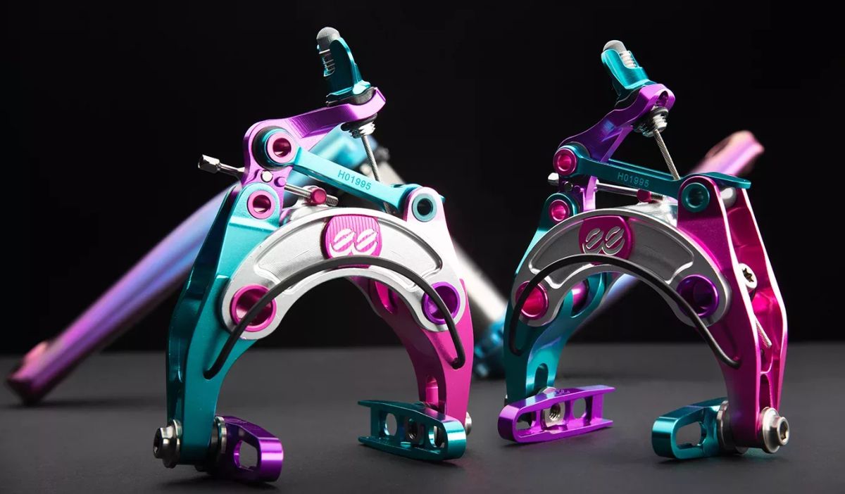 eeBrakes Get a Cyan, Magenta and Purple Colorway