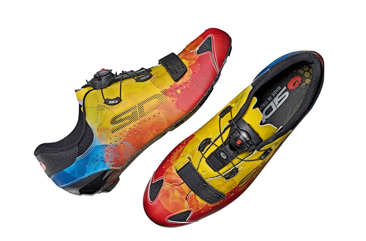 Sidi's Limited Edition Sixty Multicolor Shoes are Very Pretty
