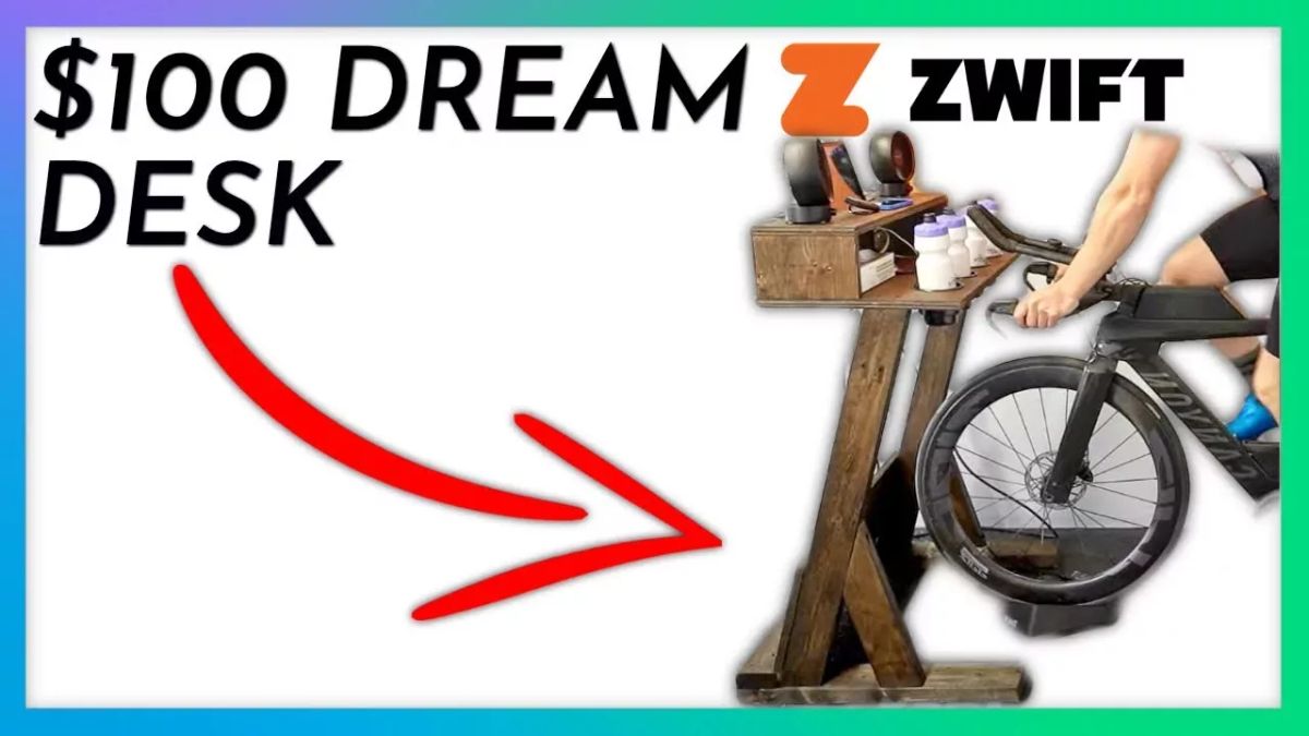 $100 DIY Zwift Desk Setup