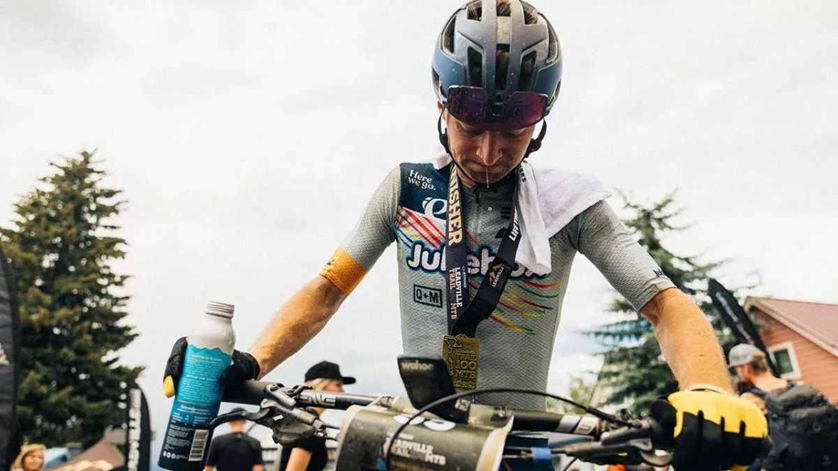 In sight of the podium - Leadville Trail 100
