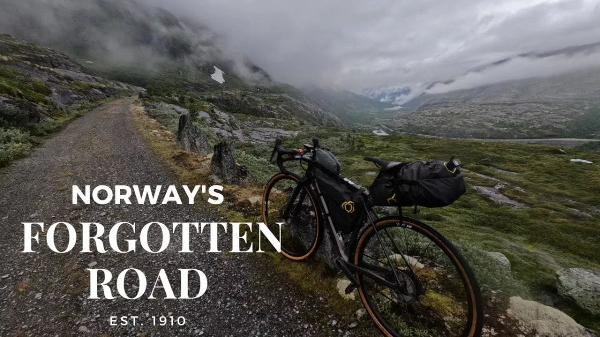 Riding the FORGOTTEN 100 Year Old Gravel Road Lost in the Norwegian Mountains