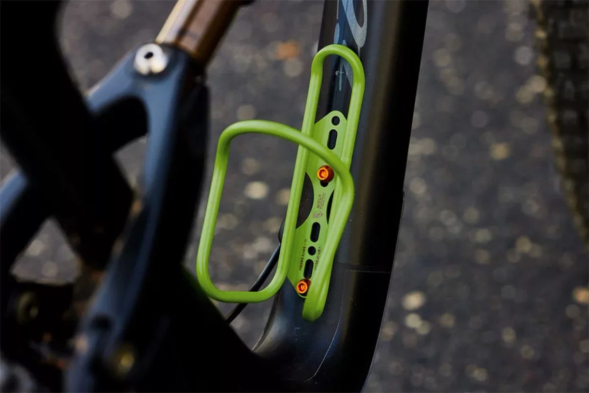 Wolf Tooth Morse Cage Ti Limited Edition Green