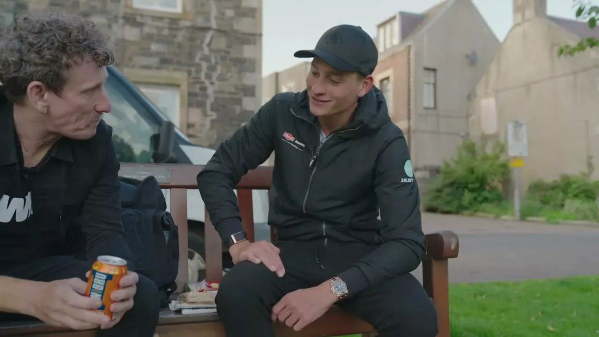 Mathieu van der Poel x Matt Stephens | First interview as Road Race World Champion