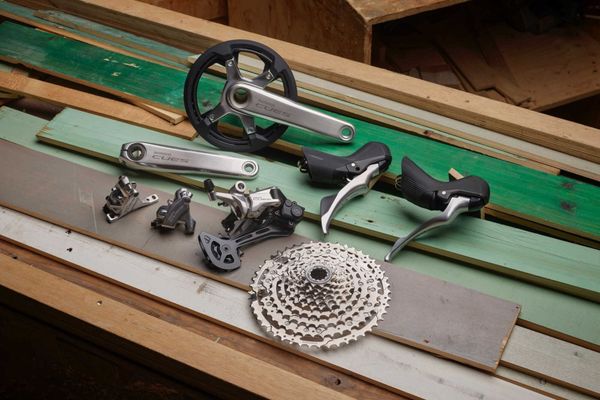 Shimano CUES Goes Classic with New Polished Silver Groupset