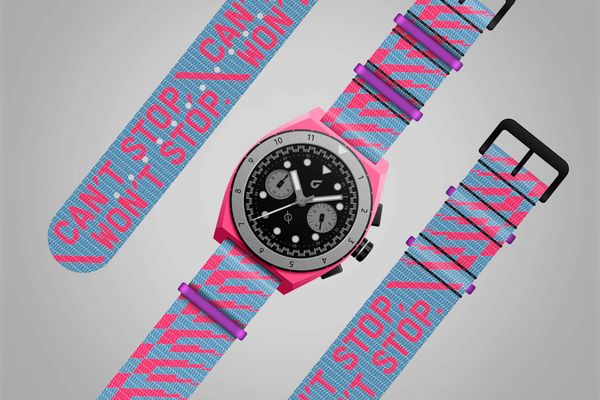 Worn & Wound's 2026 Ride to Conquer Cancer Watch: Pink Cerakote, Black Dial, $399