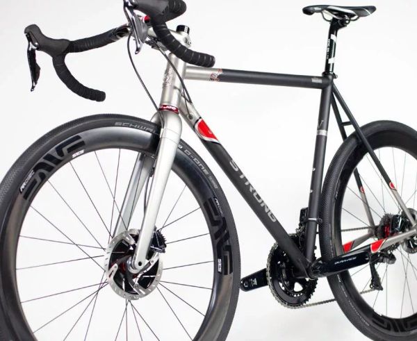 Tejay Van Garderen's Strong Frames Ti Gravel Bike