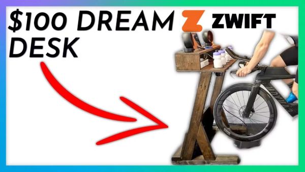 $100 DIY Zwift Desk Setup