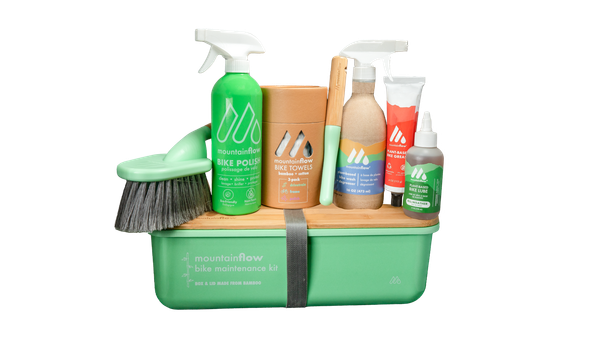 mountainFLOW’s Eco Wax Bike Cleaning Kit: Sustainably Keeping Your Bike in Top Shape