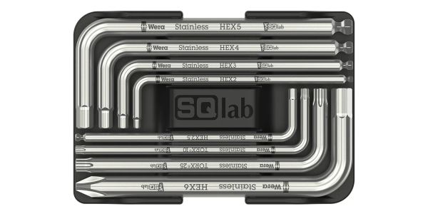 Premium Space-Efficient Hex Wrench Set in Credit Card Format | Wera & SQ Lab