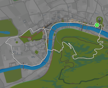 Greater London 8 route in London