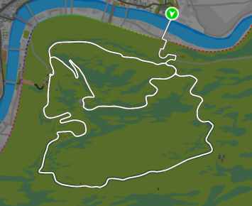 Surrey Hillsr route in London