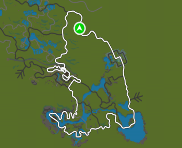 Chain Chomper route in Makuri Islands