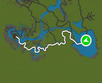 Sea to Tree route in Makuri Islands