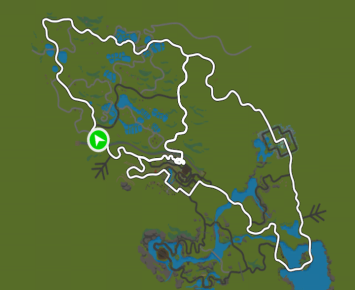 Suki's Playground route in Makuri Islands