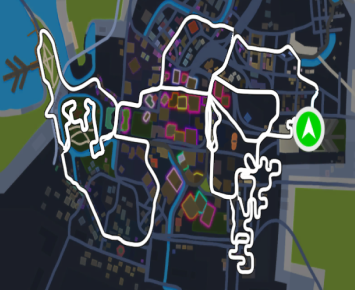 Neokyo All-Nighter route in Makuri Islands