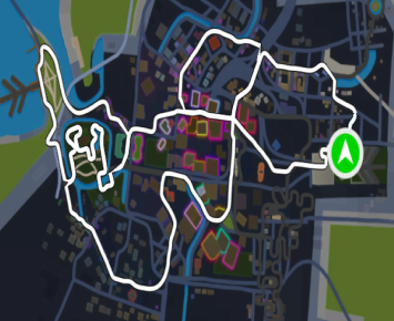 Neon Flats route in Makuri Islands