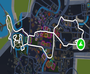 Sleepless City route in Makuri Islands